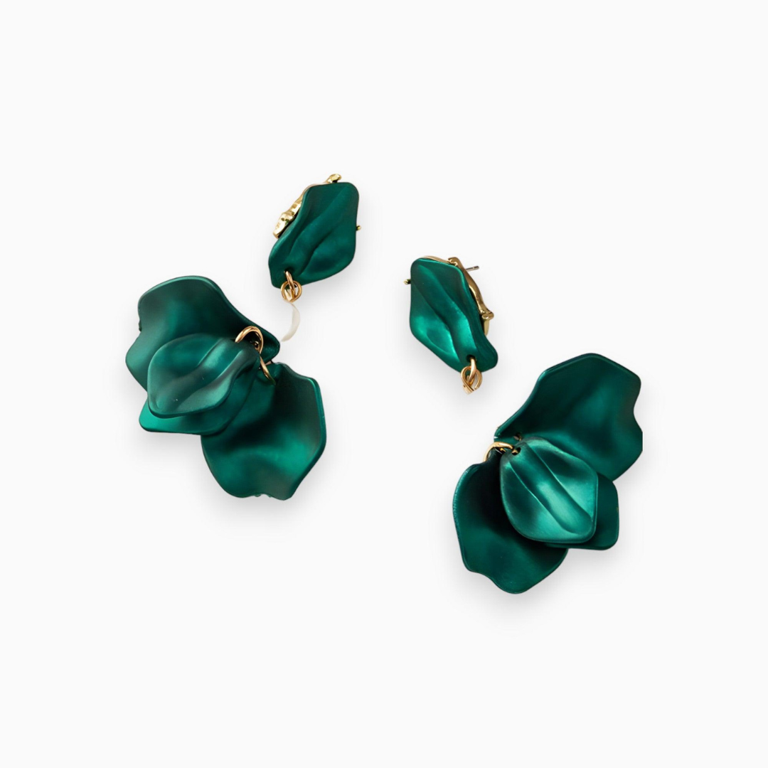 Goudkleurige Parel Oorbellen Dangle Stijl Isabella