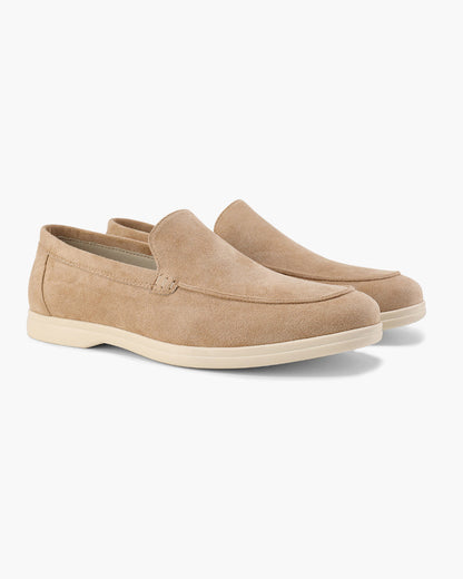 Herenzomerloafers van Suède Elegante Stijl