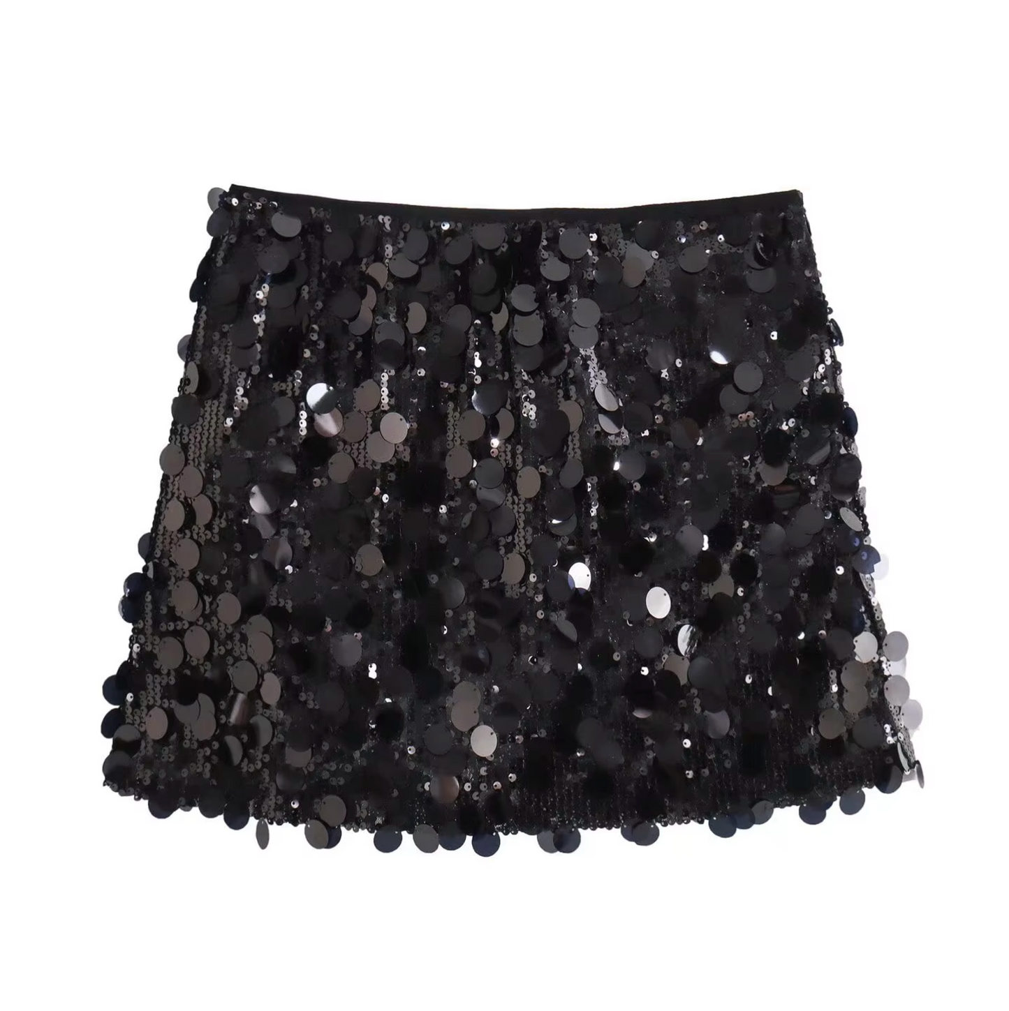 Jacinda Mini Skirt – Glittery Sequins, Elegant Design-2