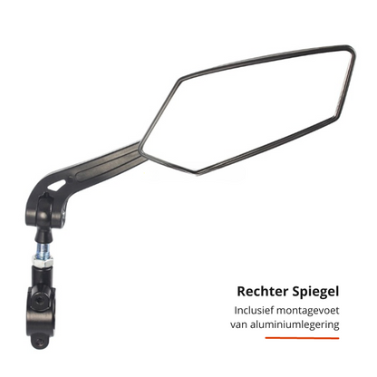 Bromfietsspiegel FlexiView voor Veilig Fietsen
