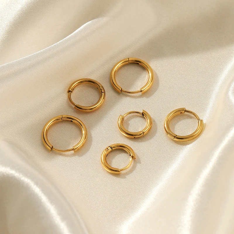 Elegante Hoepel Oorbellen Zilver Sophia