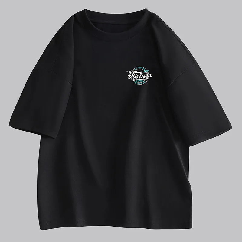 Oversized T-shirt Korte Mouwen Zomerse Chill Out Look