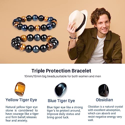 Kralen Armband met Triple Bescherming Stoer en Betekenisvol
