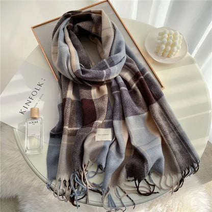 Gebreide Sjaal Trendy Warme Stijlvolle Accessoire