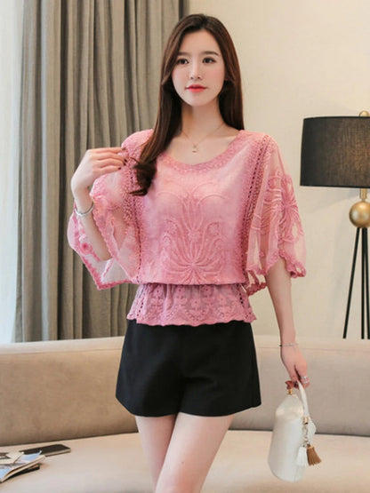 Vrouwelijke Blouse Kiara Trendy en Schattig