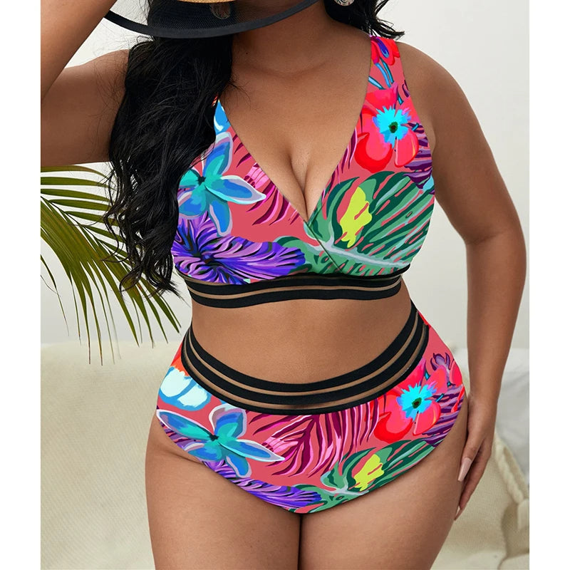 Push-Up Bikini Krisell Exotisch Trendy Badmode