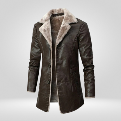 Heren Winterjas Warm en Waterdicht met Stijlvol Design