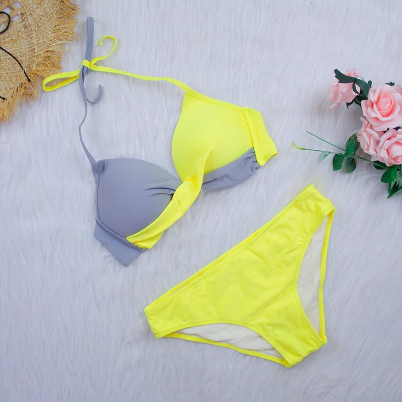 Bikini Tess Vixen Sexy Flatterend Zwarte Badmode