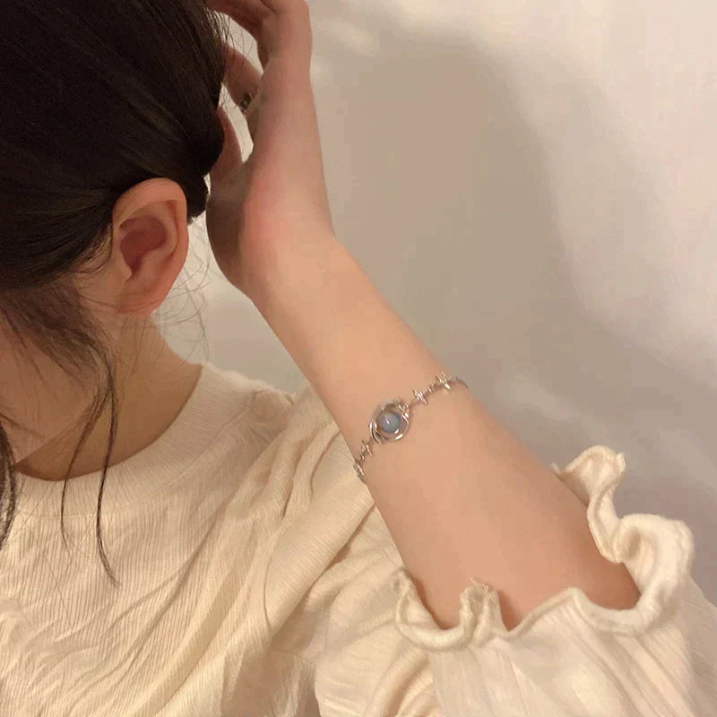 Kosmische Armband met Sterren en Maan Motief - Mode Vibes