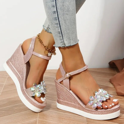 Dames Sandalen met Sleehak Zomerse Stijl