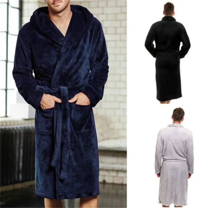 Zachte Flanellen Badjas voor Dames Comfortabel en Warm - Mode Vibes