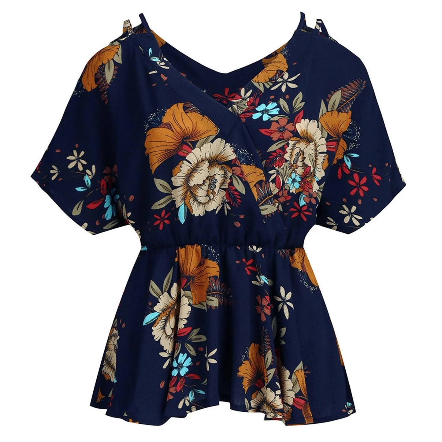 Plus-Size Top voor Vrouwen Kleurrijk en Stijlvol