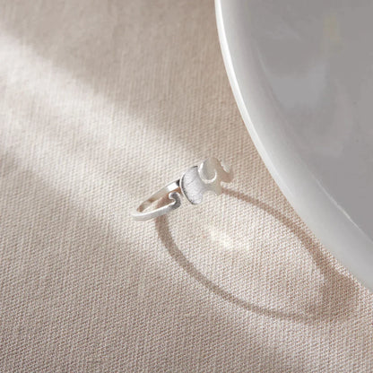 Olifant Ring Zilver Verstelbaar Schattig Model