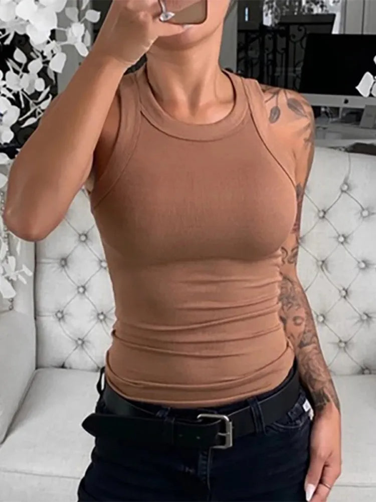 Elastische Damestanktop Modieus