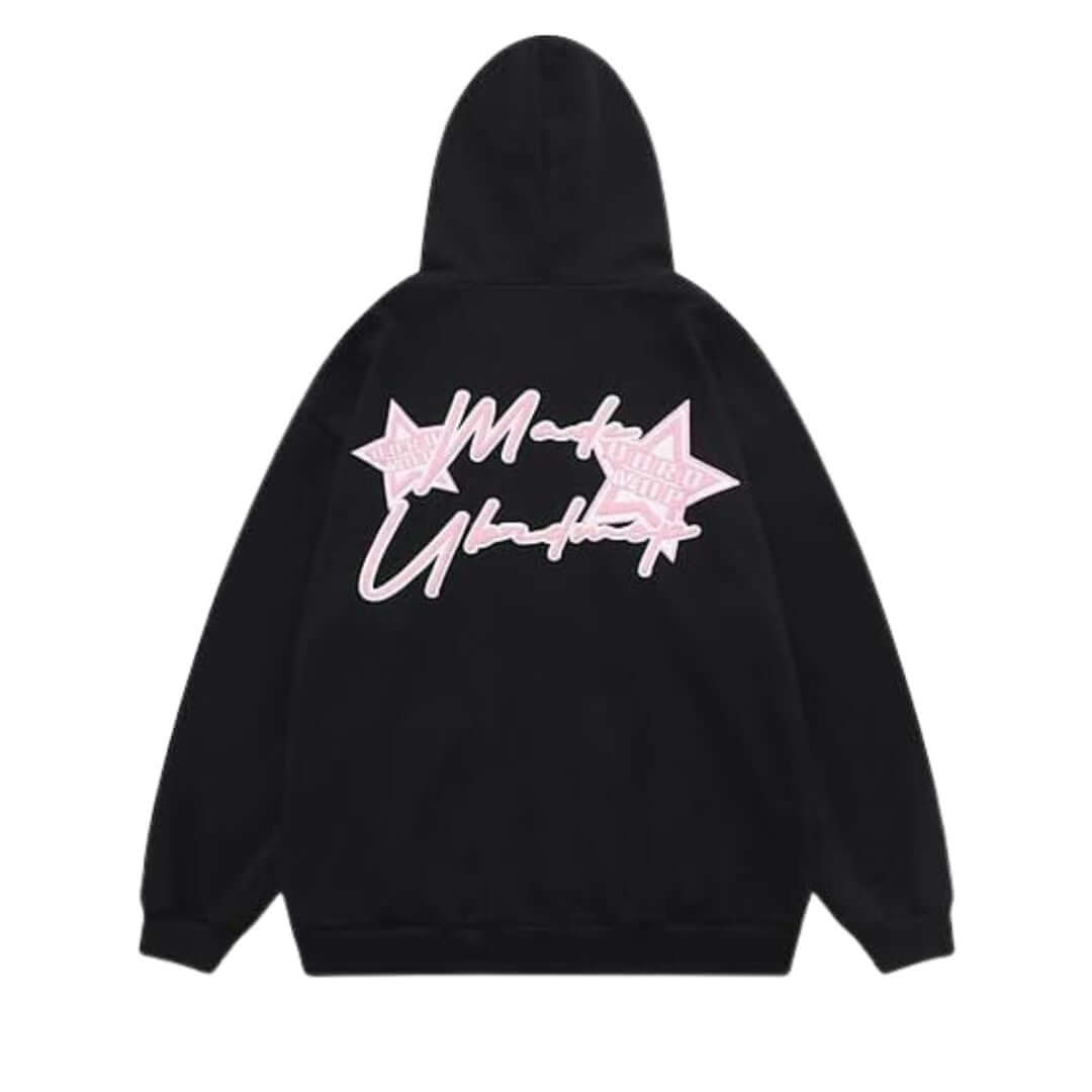 Oversized Dames Hoodie met Print | Comfortabele Streetwear Sweater