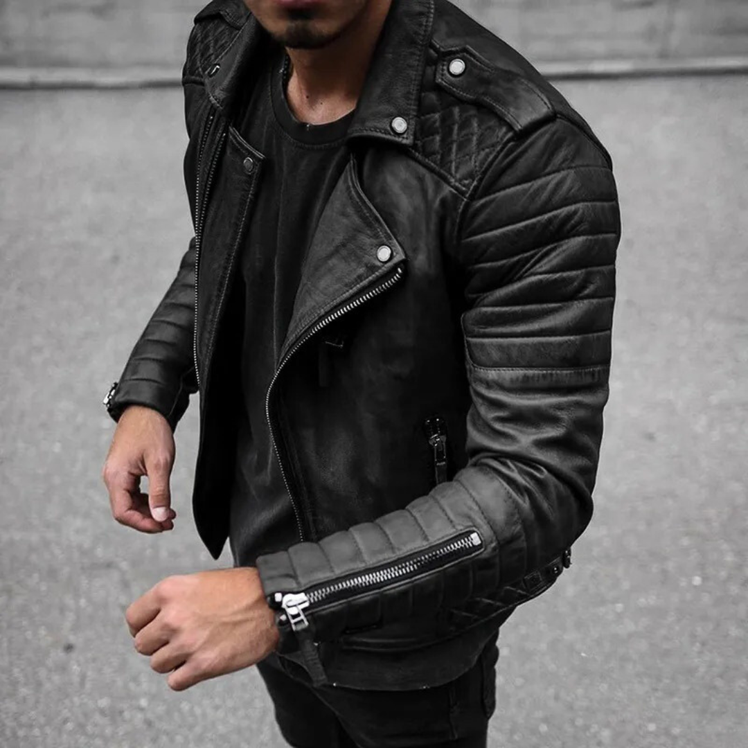 Leren Jack Premium Kwaliteit Leer Heren - Mode Vibes