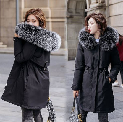 Oversized Donsjack Warm en Zacht voor Vrouw - Mode Vibes