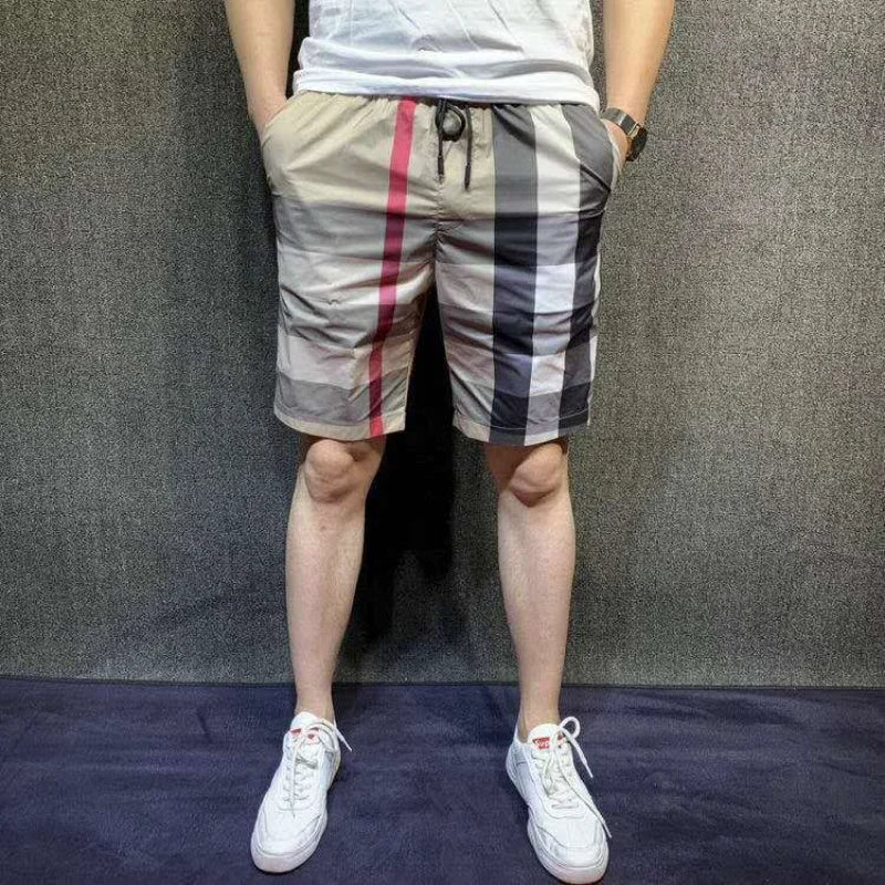 Korte Broek Sneldrogend Gestreept Zomerbroek