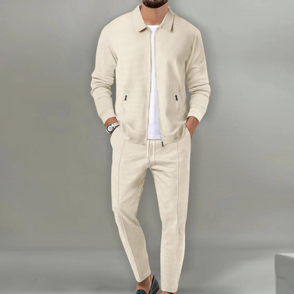 Ayden™ Klassieke Heren Cardigan Complete Set