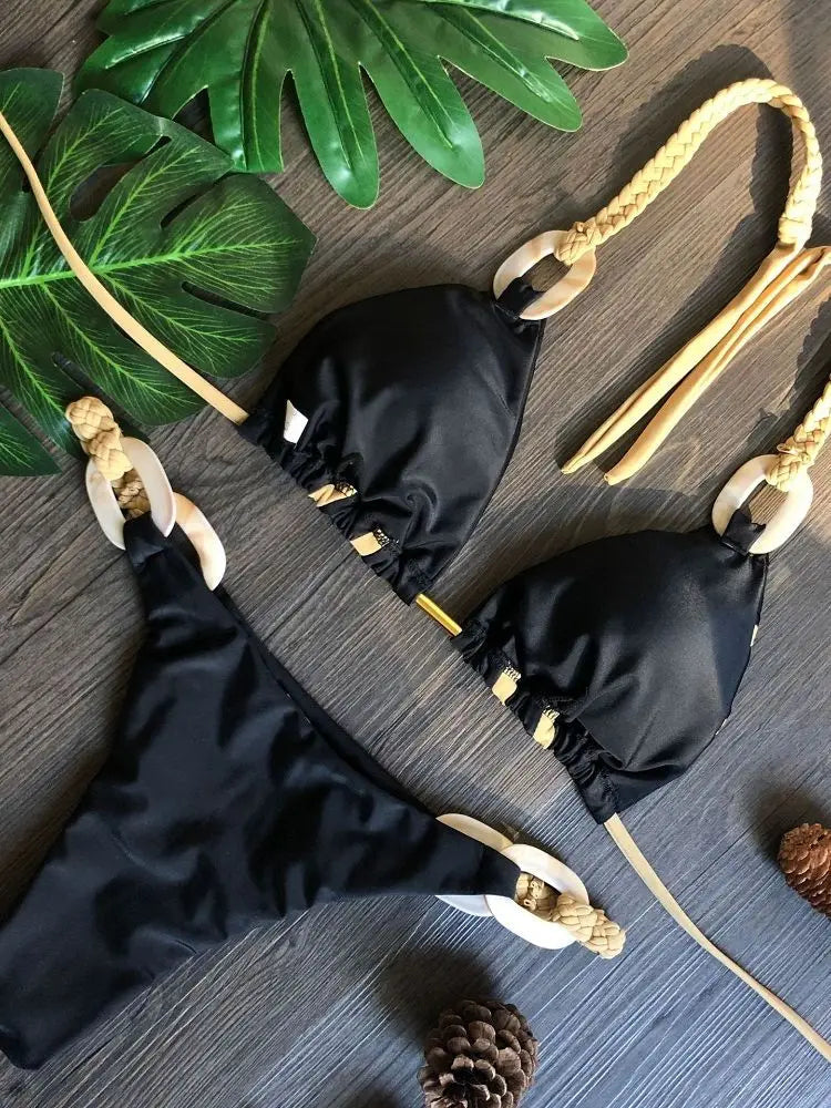 Sexy Bikini Fenna Zwarte Stijlvolle Badmode
