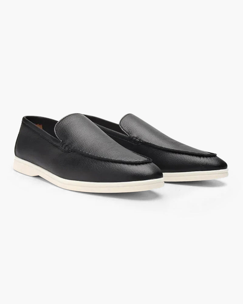 Heren Leder Loafer Koeienhuid Vintage Stijl Schoenen
