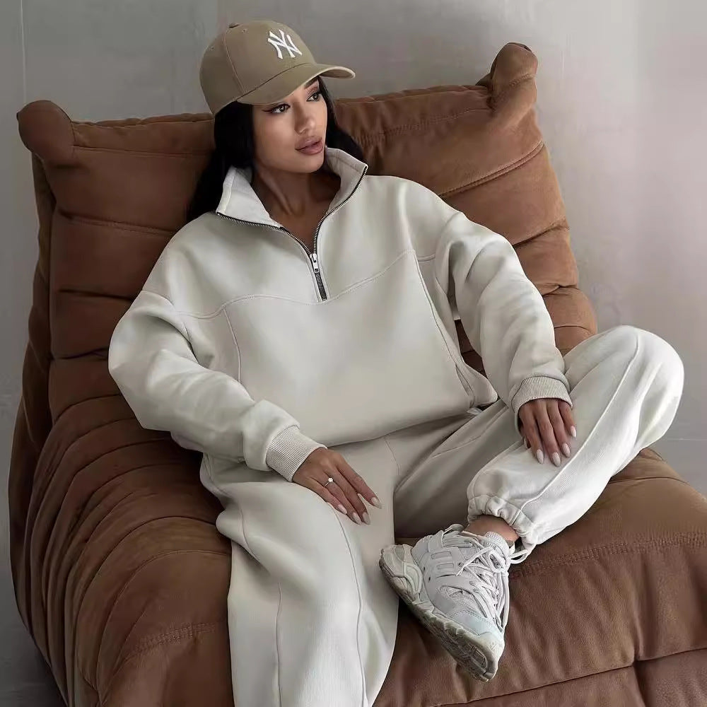 Dames Trainingsset 2-Delig met Rits Stoer Deborah