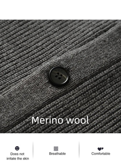 Merinowol Vest Geknoopt Rens Design
