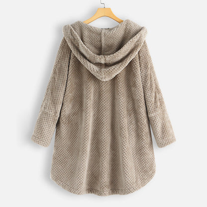 Dames Fleecevest Zacht Warm Bunny Design