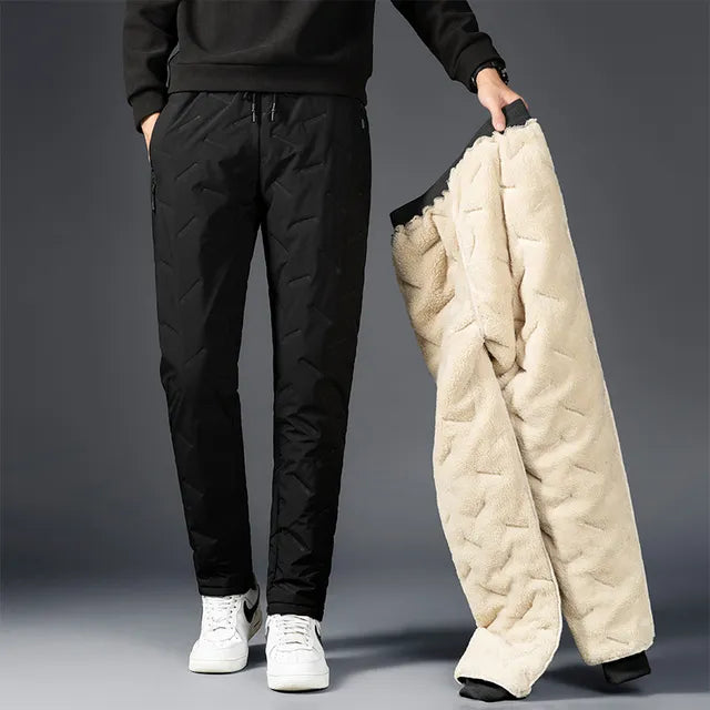 Joggingbroek Fleece Warm Comfortabel voor Heren