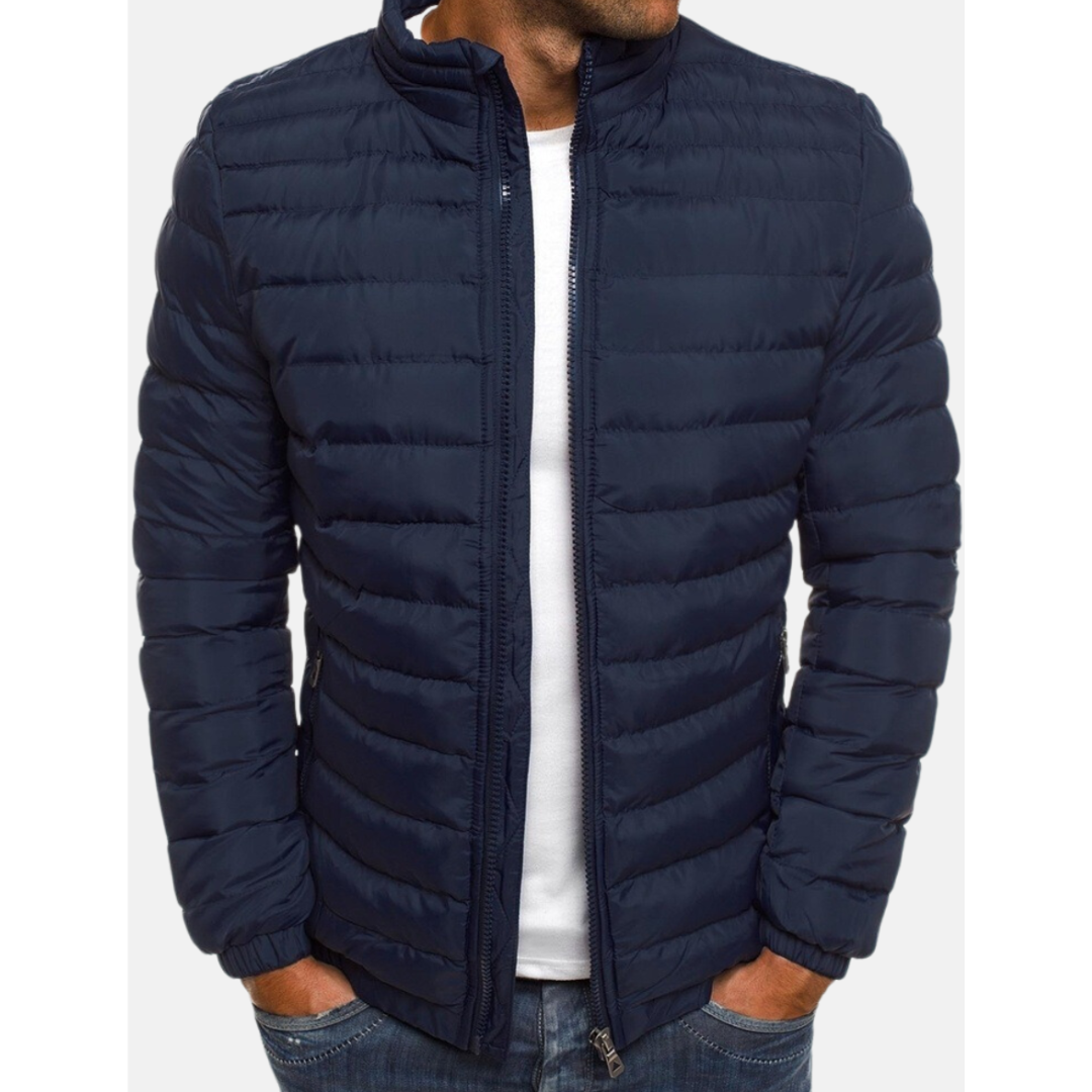 Heren Winterjas – Warm, Elegant & Comfortabel voor Koude Dagen