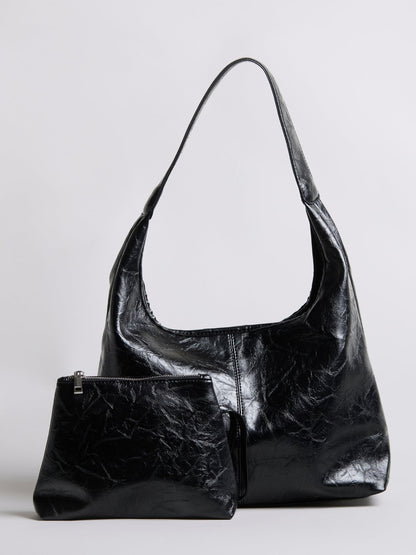 Vegan Leren Tote Bag – Vintage Look & Dagelijkse Elegantie