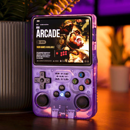 Retro Gameconsole met Afneembare Controller Pocket Formaat