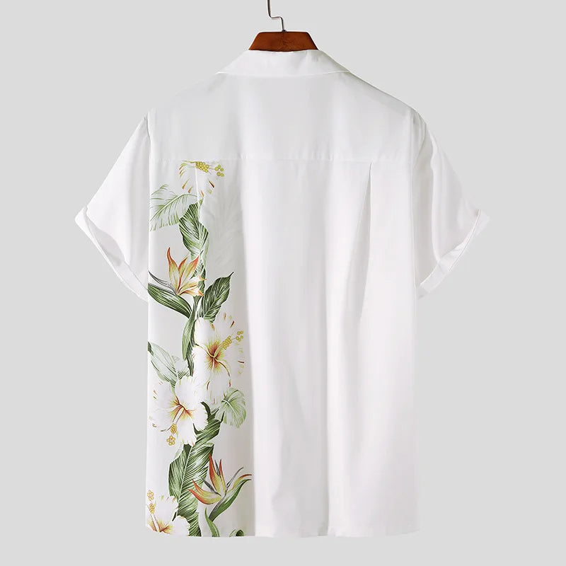 Casual Overhemd voor Mannen Zomerse Stijl