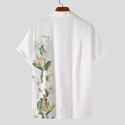 Casual Overhemd voor Mannen Zomerse Stijl