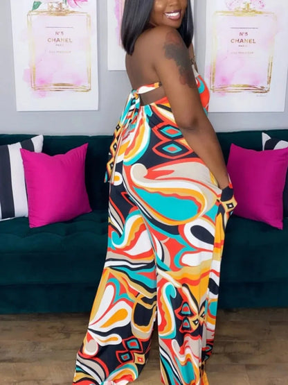 Plus Size Jumpsuit Trendy voor Vrouwen Groot formaat