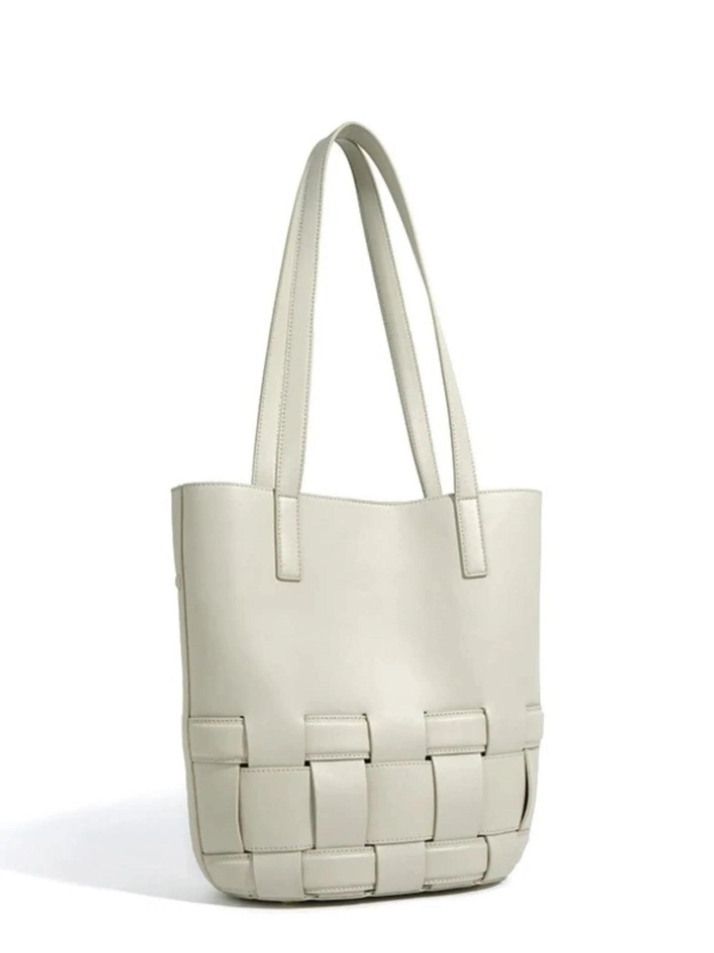 Leren Tas Gevlochten Design voor Dames
