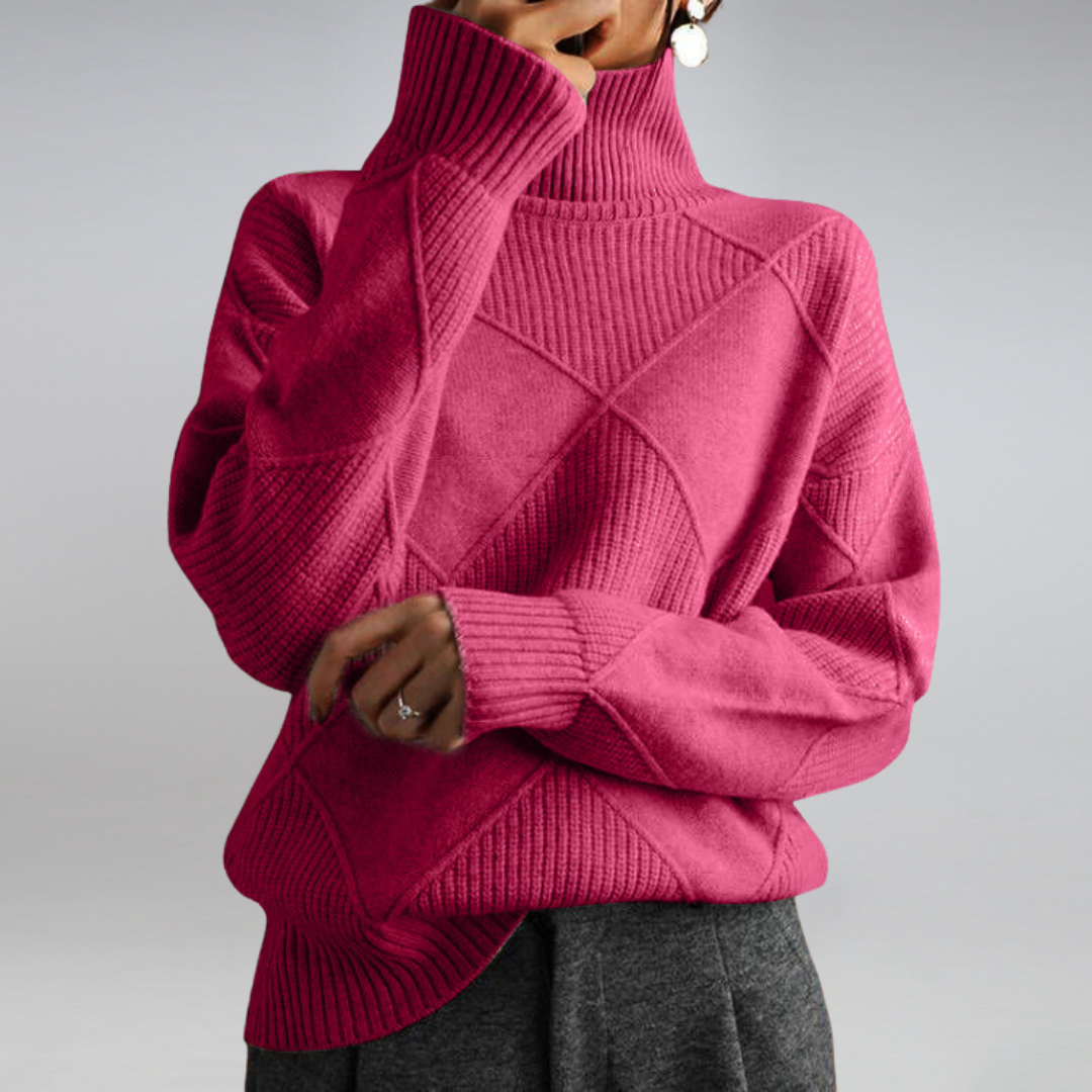 Elena | maglione con dolcevita
