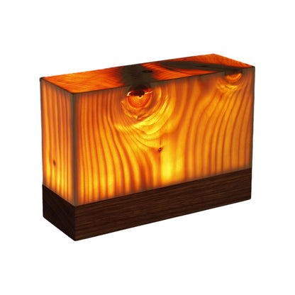 LED Tafellamp Houten Design Dimbaar