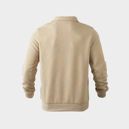 Premium Quarter Zip Trui Heren Sportief