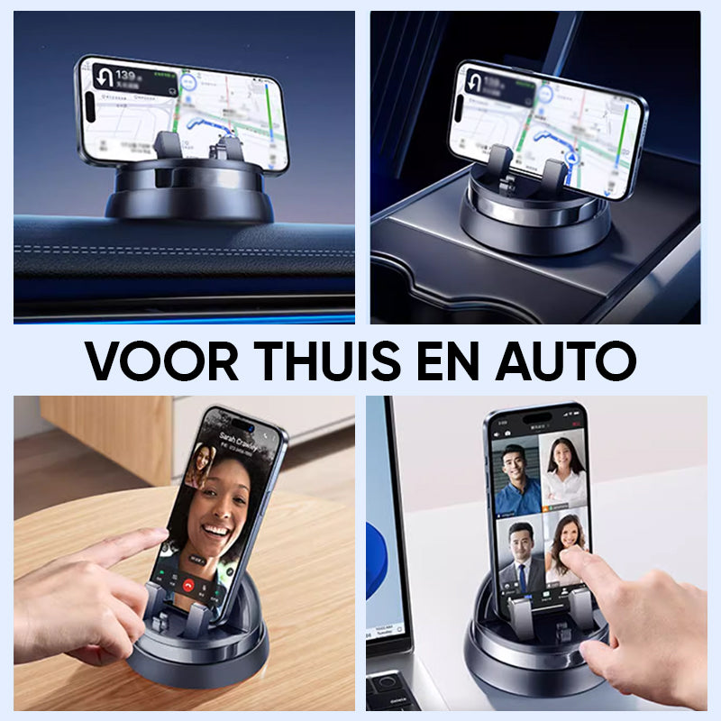 Auto Telefoonhouder 360° Draaibaar Met Sterke Grip