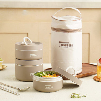 Isolatie Lunchbox Met Gratis Draagtasje Thermo Box