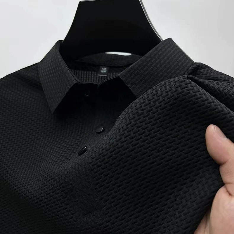 Theo Poloshirt Ademend en Casual voor Mannen