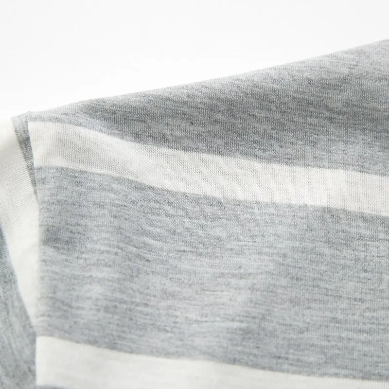 Herenpyjama Korte Mouwen Gestreept Comfortabel Short