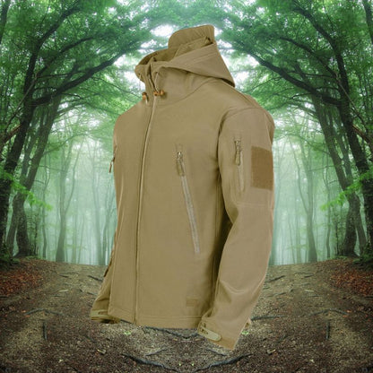Waterdichte Heren Outdoor Jas – Winddicht & Functioneel met Antidiefstaltassen