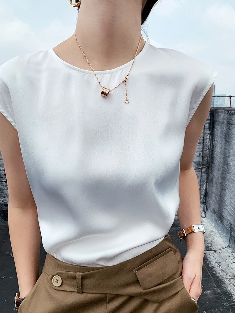 Zachte Amber Top Ademend voor Vrouw