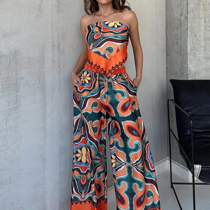 Drawstring Broek Set van Fiora Eleganza