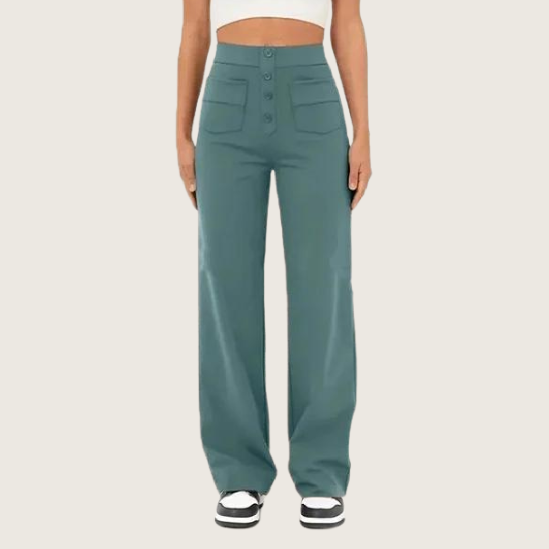 FlexiFit Casual High Waist Stretch Broek voor Dames