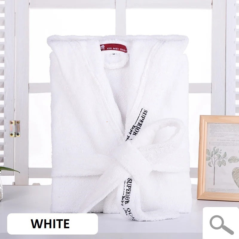 Zachte Badjas voor Dames en Heren Warm en Comfortabel
