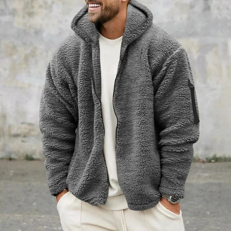 Fleece Vest Vintage Look Warm en Comfortabel