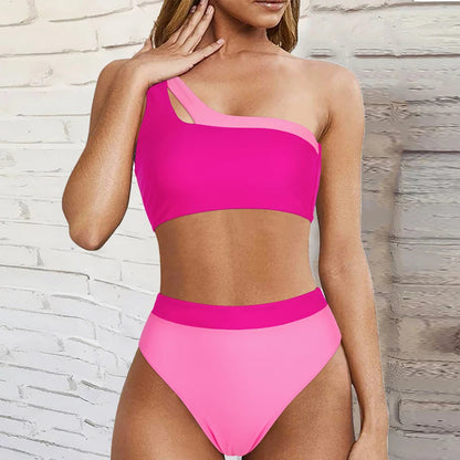 Sexy Off-Shoulder Bikini Trendy Zwemkleding Vrouw